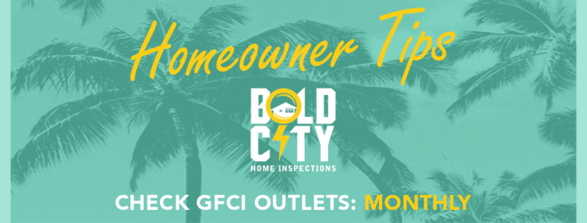 Home Inspections Jacksonville Homeowner Tips GFCI Outlets