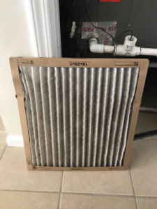 dirty air filter from home inspection findings in jacksonville fl