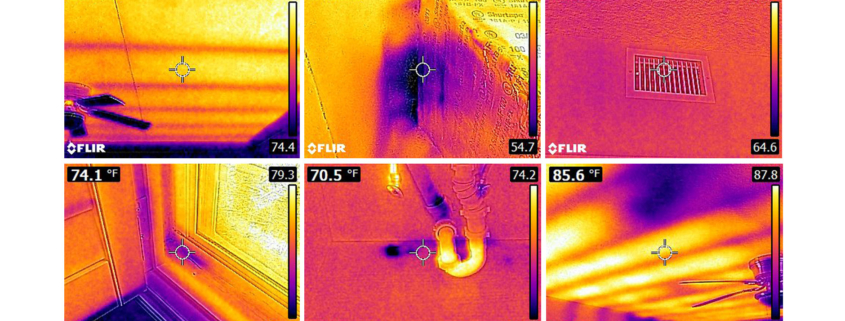 Images from infrared home inspections jacksonville fl