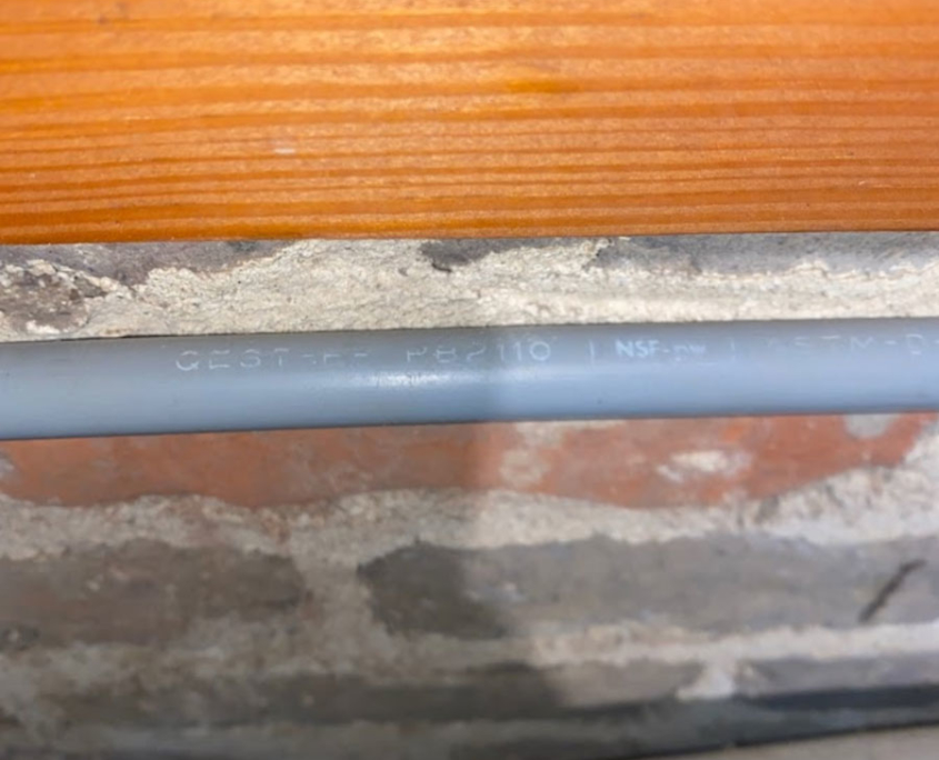 How To Identify Polybutylene Pipes | Bold City Home Inspections