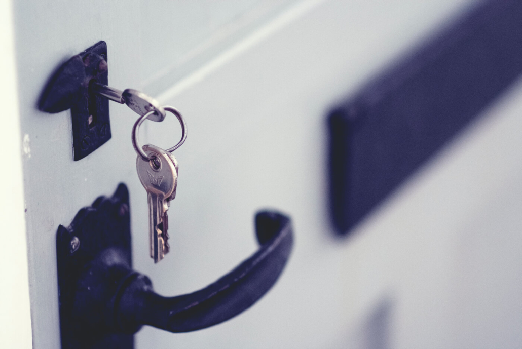 House keys in front door home inspectors jacksonville fl